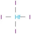 Hafnium iodide (HfI4)