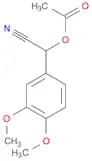 α-Acetoxy-(3,4-dimethoxyphenyl)acetonitrile