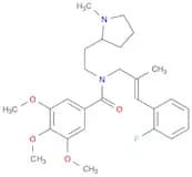 Benzamide, N-[(2E)-3-(2-fluorophenyl)-2-methyl-2-propen-1-yl]-3,4,5-trimethoxy-N-[2-(1-methyl-2-py…