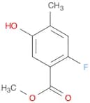 Benzoic acid, 2-fluoro-5-hydroxy-4-methyl-, methyl ester