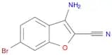 3-Amino-6-bromobenzofuran-2-carbonitrile