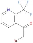 2-bromo-1-[2-(trifluoromethyl)pyridin-3-yl]ethan-1-one