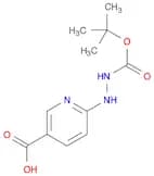 3-Pyridinecarboxylic acid, 6-[1-[(1,1-dimethylethoxy)carbonyl]hydrazinyl]-