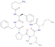 L-Methioninamide, N-(5-amino-1-oxopentyl)-L-phenylalanyl-L-phenylalanyl-L-prolyl-N-methyl-L-leucyl-
