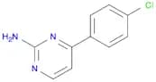 2-Pyrimidinamine, 4-(4-chlorophenyl)-