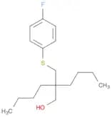 2-Butyl-2-(((4-fluorophenyl)thio)methyl)hexan-1-ol
