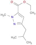 1-METHYL-3-(2-METHYLPROPYL)-1H-PYRAZOLE-5-CARBOXYLIC ACID ETHYL ESTER