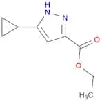 1H-Pyrazole-3-carboxylic acid, 5-cyclopropyl-, ethyl ester
