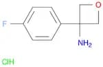 3-Oxetanamine, 3-(4-fluorophenyl)-, hydrochloride (1:1)