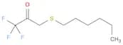 2-Propanone, 1,1,1-trifluoro-3-(hexylthio)-