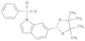 1H-Indole, 1-(phenylsulfonyl)-6-(4,4,5,5-tetramethyl-1,3,2-dioxaborolan-2-yl)-