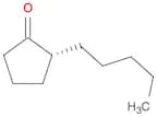 Cyclopentanone, 2-pentyl-, (2R)-