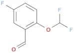 Benzaldehyde, 2-(difluoromethoxy)-5-fluoro-