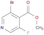 4-Pyridinecarboxylic acid, 3-bromo-5-fluoro-, methyl ester