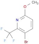 3-Bromo-6-methoxy-2-(trifluoromethyl)pyridine