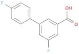 3-(4-Fluorophenyl)-5-fluorobenzoic acid