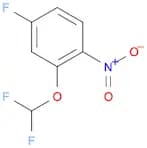 Benzene, 2-(difluoromethoxy)-4-fluoro-1-nitro-