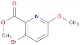 2-Pyridinecarboxylic acid, 3-bromo-6-methoxy-, methyl ester