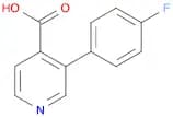 3-(4-Fluorophenyl)isonicotinic acid