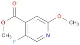 4-Pyridinecarboxylic acid, 5-fluoro-2-methoxy-, methyl ester