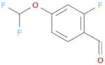 Benzaldehyde, 4-(difluoromethoxy)-2-fluoro-