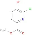 2-​Pyridinecarboxylic acid, 5-​bromo-​6-​chloro-​, methyl ester