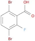 Benzoic acid, 3,6-dibromo-2-fluoro-