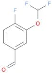 Benzaldehyde, 3-(difluoromethoxy)-4-fluoro-