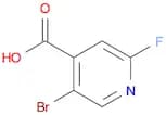 4-Pyridinecarboxylic acid, 5-bromo-2-fluoro-