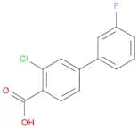 2-Chloro-4-(3-fluorophenyl)benzoic acid