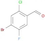Benzaldehyde, 4-bromo-2-chloro-5-fluoro-