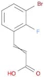3-Bromo-2-fluorocinnamic acid