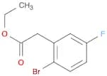 (2-Bromo-5-fluorophenyl)acetic acid ethyl ester
