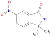 1H-Isoindol-1-one, 2,3-dihydro-3,3-dimethyl-6-nitro-