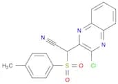 2-(3-Chloroquinoxalin-2-yl)-2-tosylacetonitrile