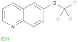 6-(Trifluoromethoxy)quinoline HCl