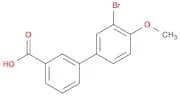 [1,1'-BIPHENYL]-3-CARBOXYLIC ACID, 3'-BROMO-4'-METHOXY-