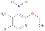 5-Bromo-2-ethoxy-4-methyl-3-nitropyridine