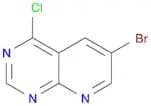 Pyrido[2,​3-​d]​pyrimidine, 6-​bromo-​4-​chloro-