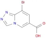 1,2,4-Triazolo[4,3-a]pyridine-6-carboxylic acid, 8-bromo-