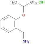 Benzenemethanamine, 2-(1-methylethoxy)-, hydrochloride (1:1)