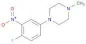 Piperazine, 1-(4-fluoro-3-nitrophenyl)-4-methyl-