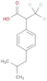 Benzeneacetic acid, α-(methyl-d3)-4-(2-methylpropyl)- (9CI)