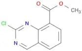 8-Quinazolinecarboxylic acid, 2-chloro-, methyl ester