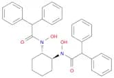 Benzeneacetamide, N,N'-(1S,2S)-1,2-cyclohexanediylbis[N-hydroxy-α-phenyl-