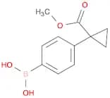 4-(1-(Methoxycarbonyl)cyclopropyl)phenylboronic acid