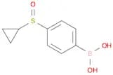 4-(Cyclopropylsulfinyl)phenylboronic acid