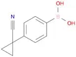 Boronic acid, B-[4-(1-cyanocyclopropyl)phenyl]-