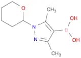 3,5-Dimethyl-1-(THP)pyrazole-4-boronic acid