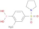 2-Methyl-4-(pyrrolidin-1-ylsulfonyl)phenylboronic acid